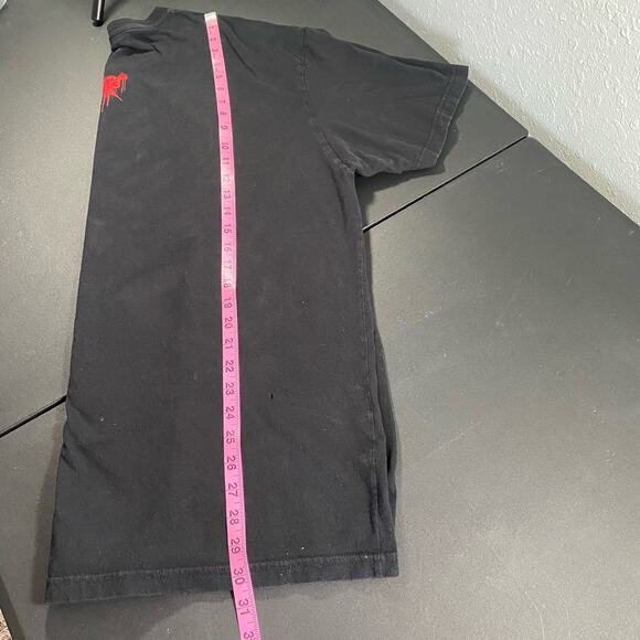 Black Ink Addict Streetwear T shirt short sleeve Red White Dan Henk Gun Gore - Picture 4 of 6